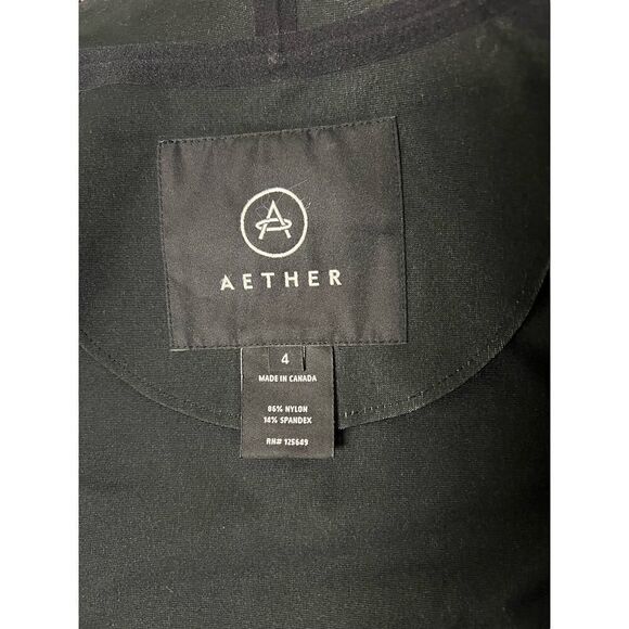 AETHER BLACK JACKET WOMEN’S SIZE 4 - Picture 4 of 7